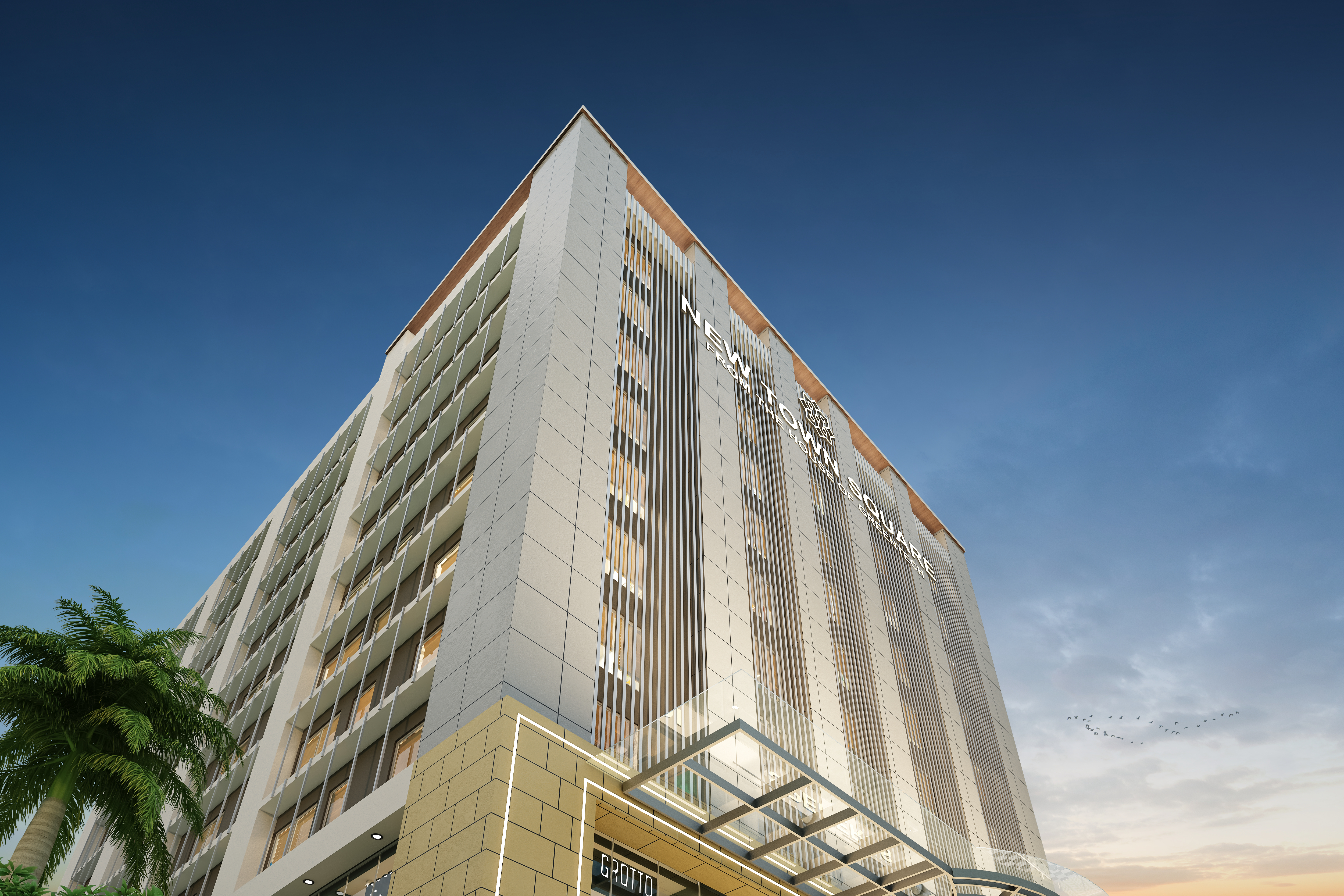 Commercial Business Hub Exterior